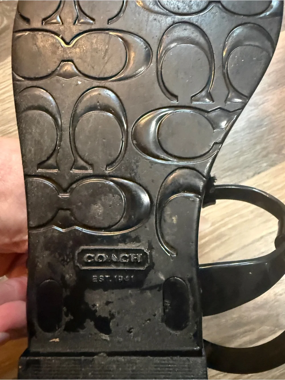 Coach Pansy Jelly Sandals